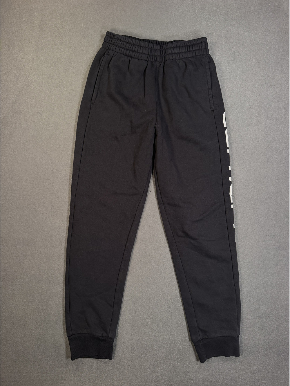 Carhartt Youth Sweatpants Kids M 10-12 Black Logo Jogger Pants Cotton Blend